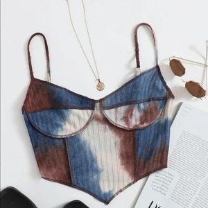 Tie dye tank top
